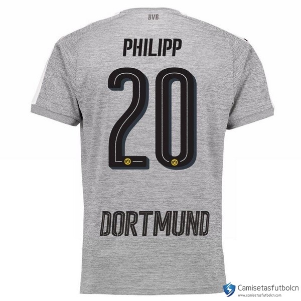 Camiseta Borussia Dortmund Tercera equipo Phillipp 2017-18